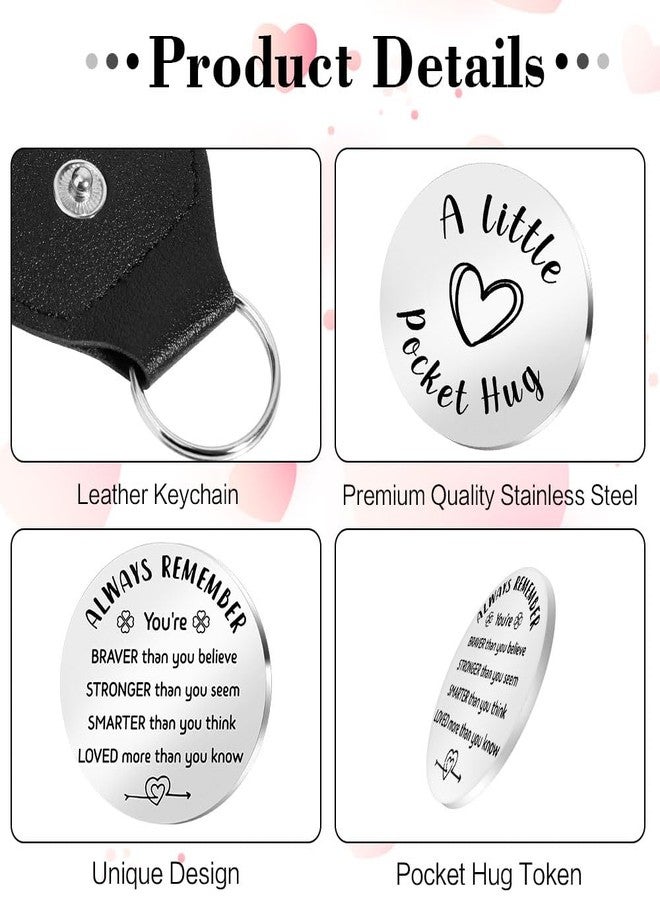 STARKET Christmas Gifts For Teens Stocking Stuffers For Teens Pocket Hug Token For Teenager Girl Gift Ideas Inspirational Keychains For Son Motivatation Gifts Teen Xmas Gift Ideas Easter Valentines Graduation - Image 3